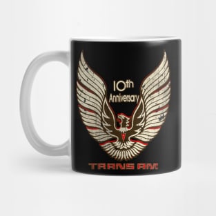 Trans Am 10th Anniversary // 80s Vintage Mug